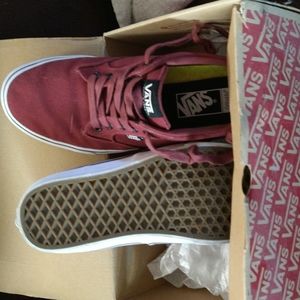 Never worn vans sneakers